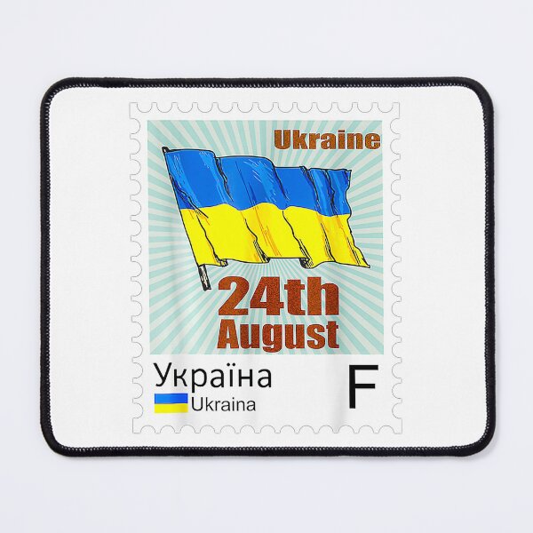 Item preview, Vintage Ukraine Postage Stamp Flag Pride Mother's Day designed and sold by KippyMcCall.