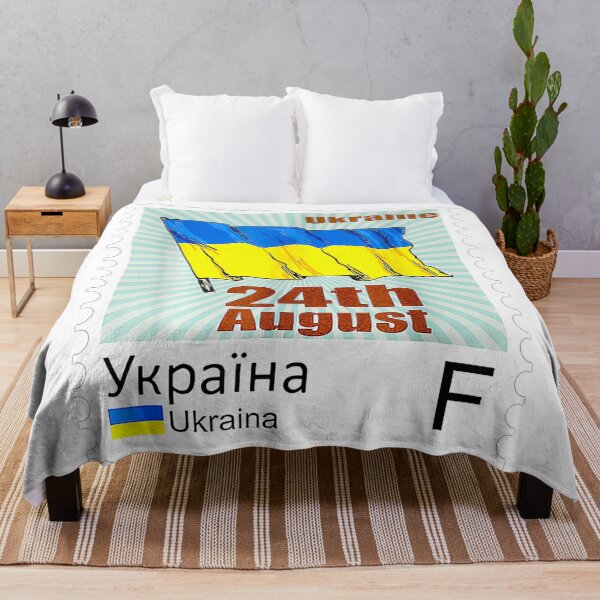 Item preview, Vintage Ukraine Postage Stamp Flag Pride Mother's Day designed and sold by KippyMcCall.