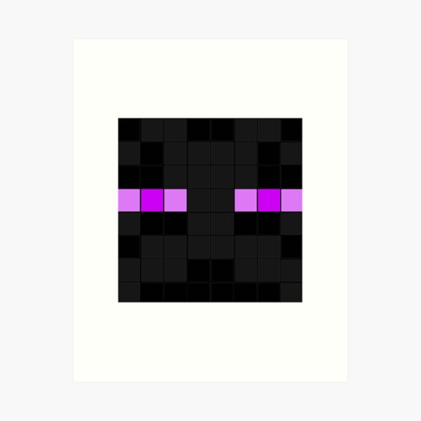 Minecraft Enderman Art Print by Lac Lac - Pixels