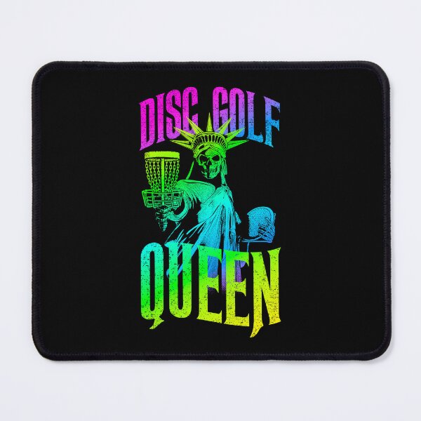 Item preview, Funny Disc Golf Queen Gothic Statue Of Liberty Skeleton designed and sold by GrandeDuc.