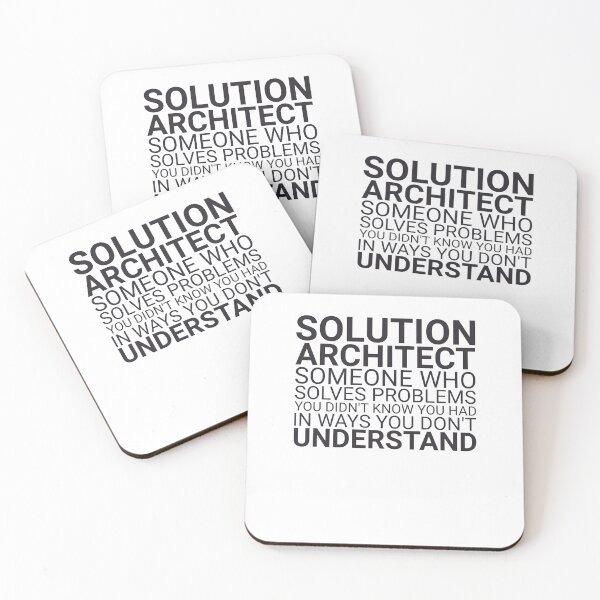 Item preview, "Solution Architect Problem | Solution Architecture" designed and sold by MPSX-Designs.