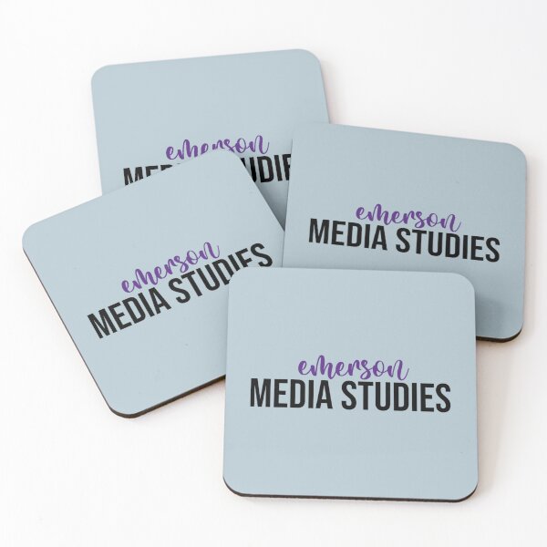 Item preview, emerson media studies - tall and cursive   designed and sold by Boyer-Store.