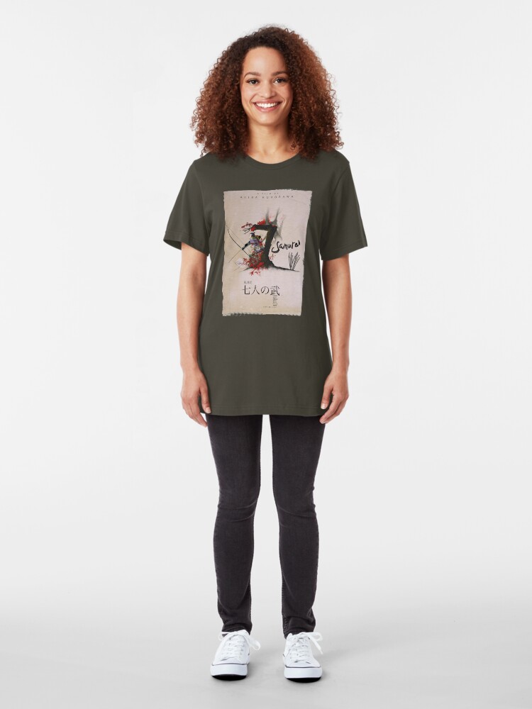 Alternate view of Seven Samurai Slim Fit T-Shirt