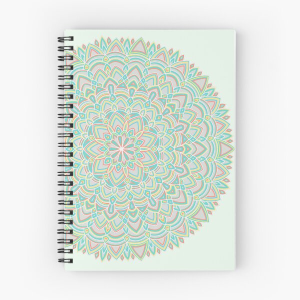 Item preview, Birthdaycake-sprinkles inspired mandala designed and sold by lilletk.