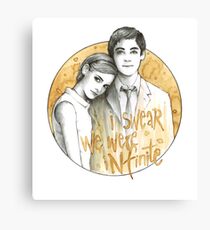 I Swear We Were Infinite Canvas Print