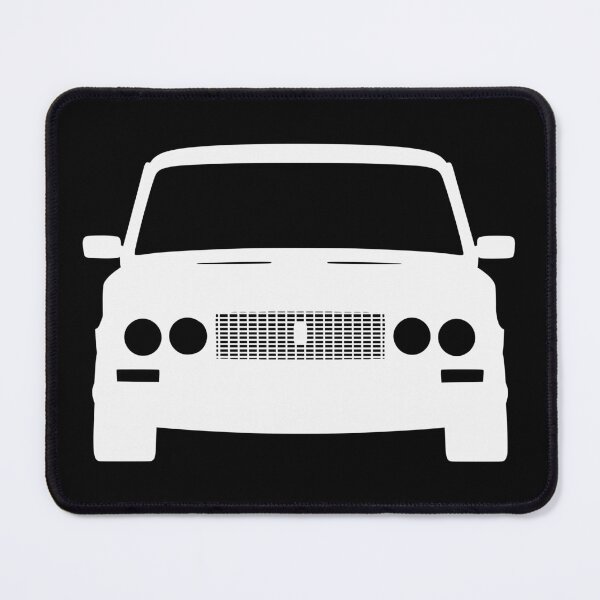Item preview, Lada 2106 white silhouette designed and sold by EdimDesign.