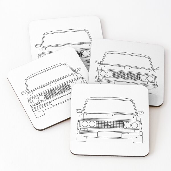 Item preview, Lada 2106 black lines designed and sold by EdimDesign.