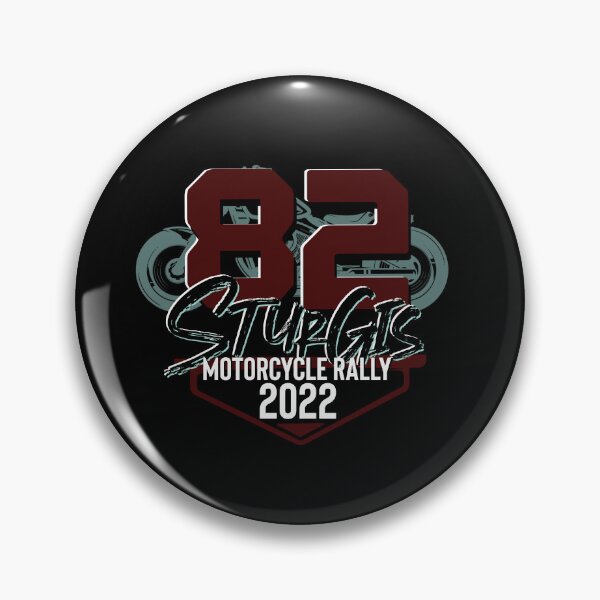Item preview, Logo style 82nd Sturgis South Dakota Motorcycle Rally 2022 designed and sold by PincGeneral.