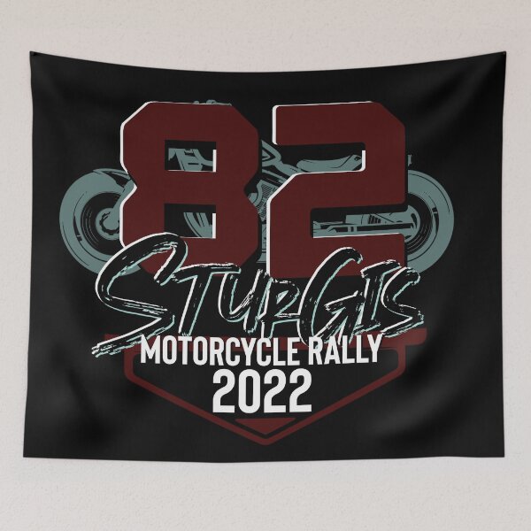 Item preview, Logo style 82nd Sturgis South Dakota Motorcycle Rally 2022 designed and sold by PincGeneral.