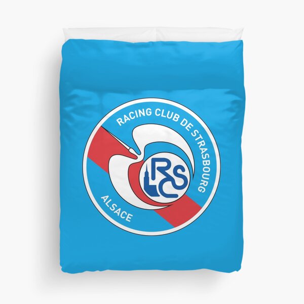 Strasbourg racing club de Strasbourg ALSACE Duvet Cover for Sale