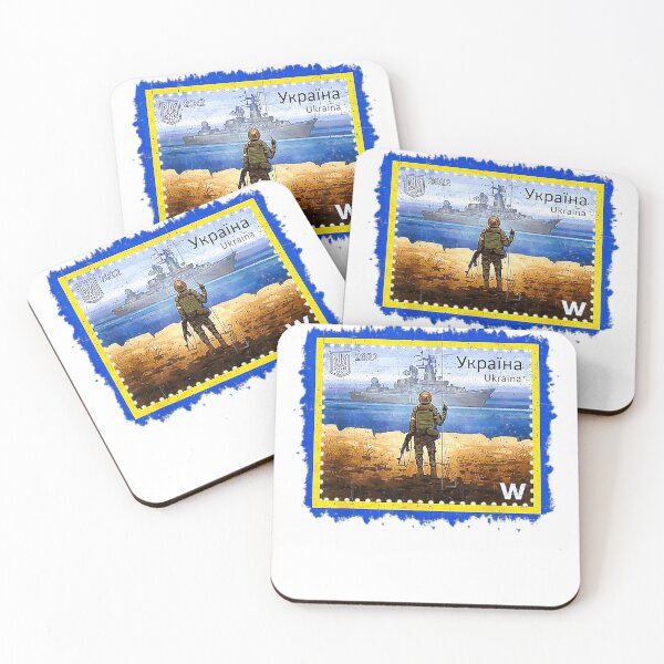 Item preview, Vintage Ukraine Postage Stamp Flag Pride Mother's Day designed and sold by KippyMcCall.