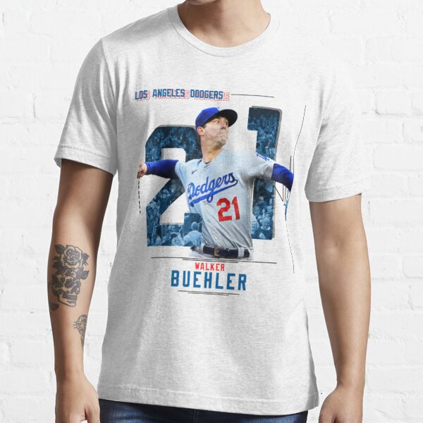 Walker Buehler 21 Los Angeles Dodgers Baseball T-Shirt Jersey Men's Size S  Small