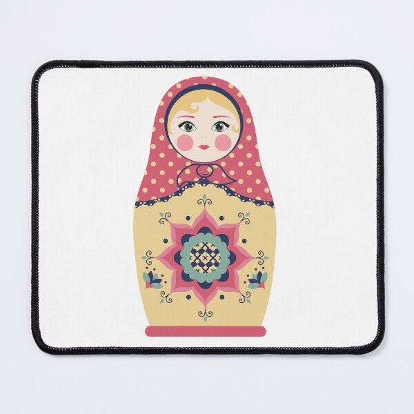 Item preview, Russian Doll Pink and Yellow designed and sold by StudioShine.