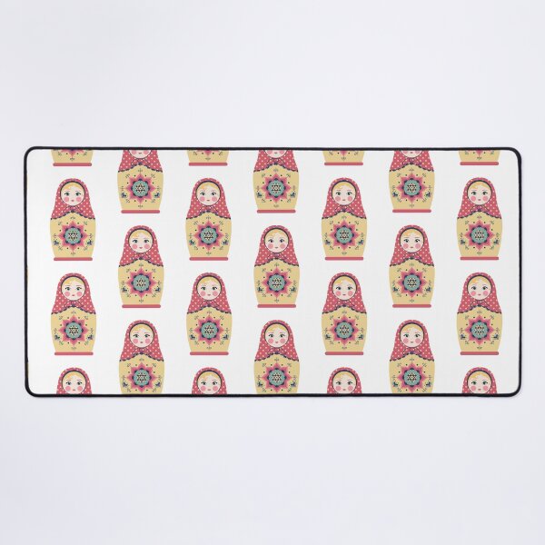 Item preview, Russian Doll Pink and Yellow designed and sold by StudioShine.