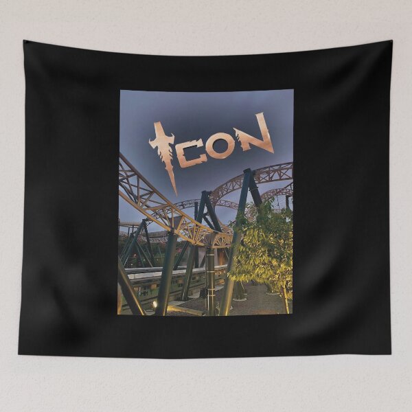 Item preview, Icon at dusk Blackpool Pleasure Beach  designed and sold by hienbosch.