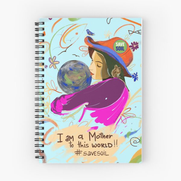 Item preview, Mother Earth #savesoil designed and sold by Vibhuti Art Studio.