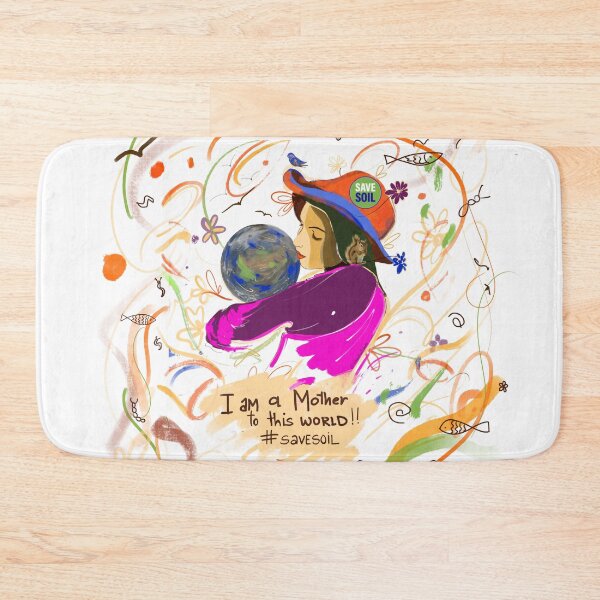 Item preview, Mother Earth #savesoil designed and sold by Vibhuti Art Studio.