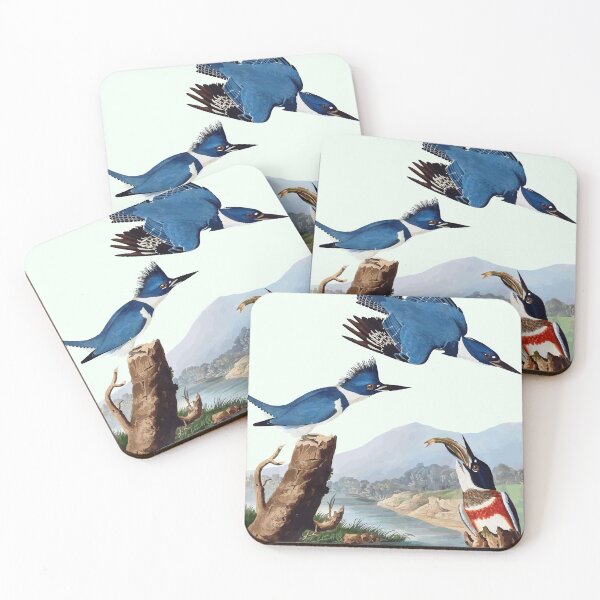 Item preview, Belted Kingfisher  designed and sold by FeatheredClub.