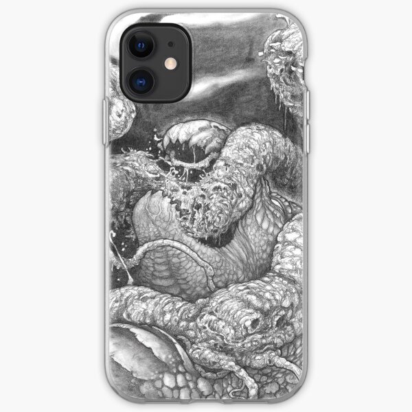Yggdrasil and Nidhogg iPhone Soft Case