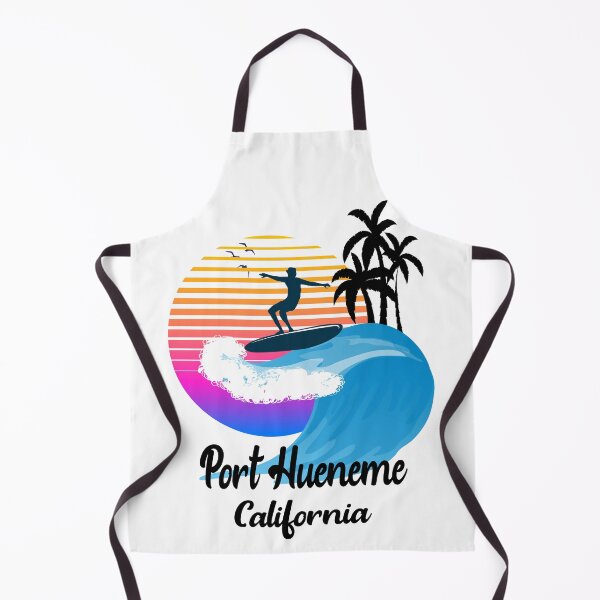 Item preview, Port Hueneme California Seaside Retro Sunset designed and sold by mountainadora.