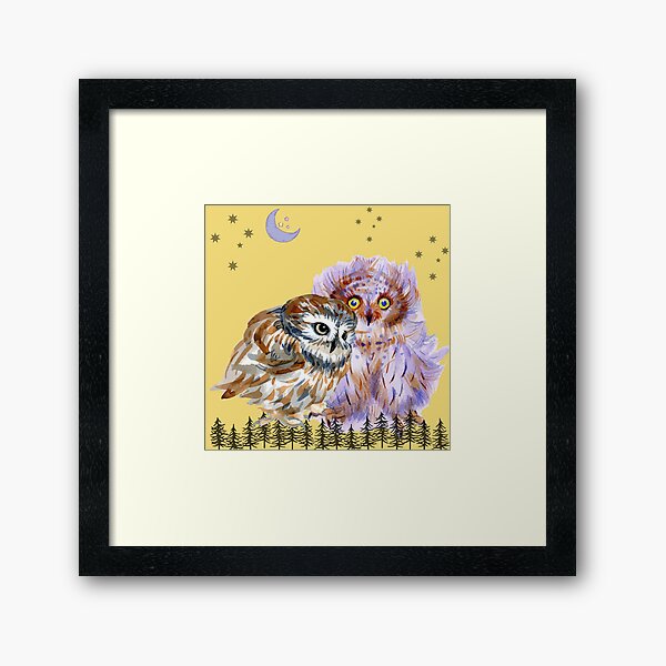 Item preview, Wet owl designed and sold by TheAquaticPoet.