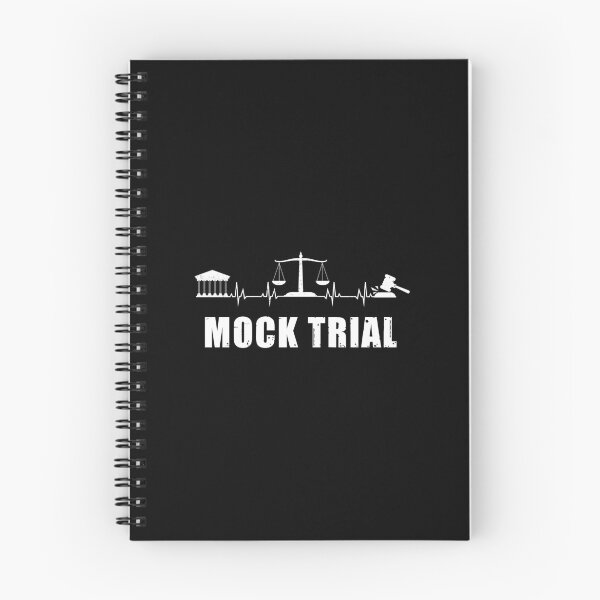 Item preview, Heartbeat Mock Trial Justice For A Law Student Future Lawyer designed and sold by StrongShirts.