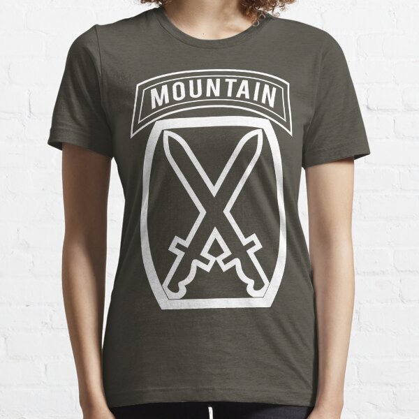 10th mountain t shirt