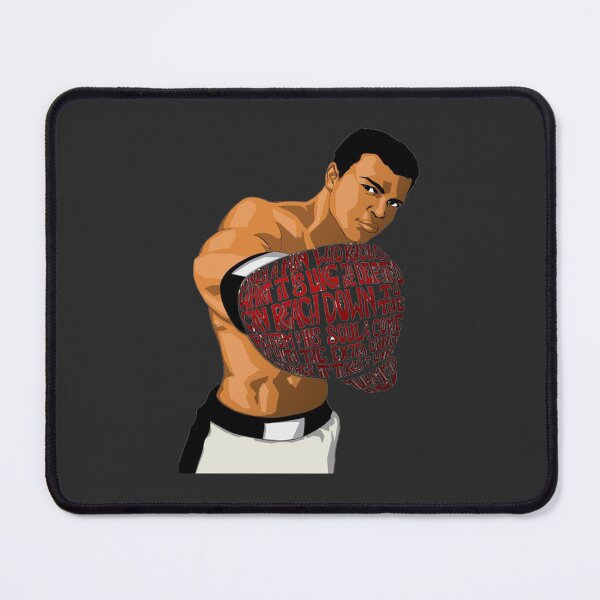 Item preview, Muhammad Ali Typography Gloves Classic T-Shirt designed and sold by nomuraqu.
