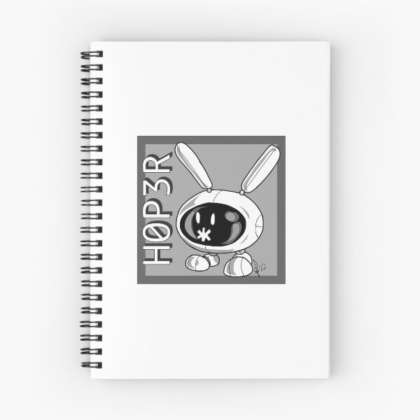 Item preview, H0p3r “hopper” cute robot design  designed and sold by Pittstop.