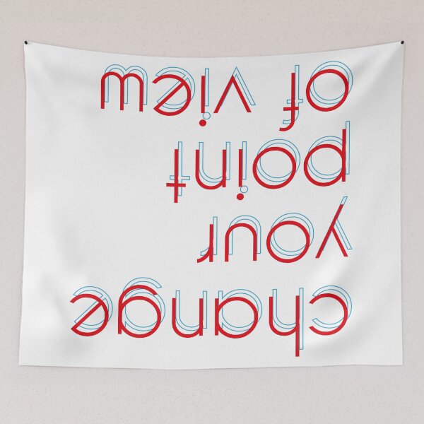 Item preview, change your point of view t-shirt  funny tee designed and sold by quickkaart.