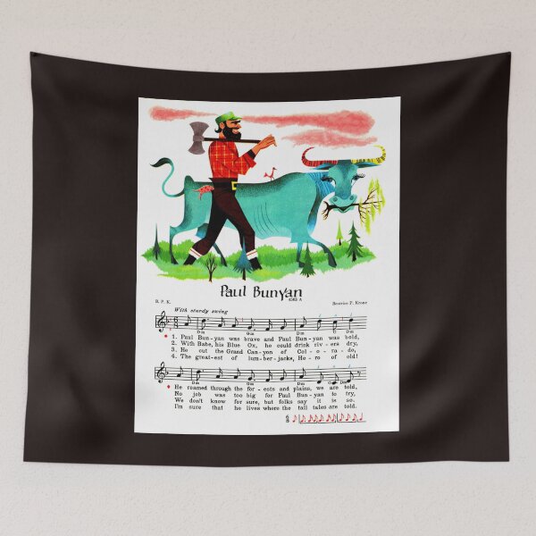 Item preview, Paul Bunyan, Canadian-American folklore hero Classic T-Shirt designed and sold by MARIAIRADO.