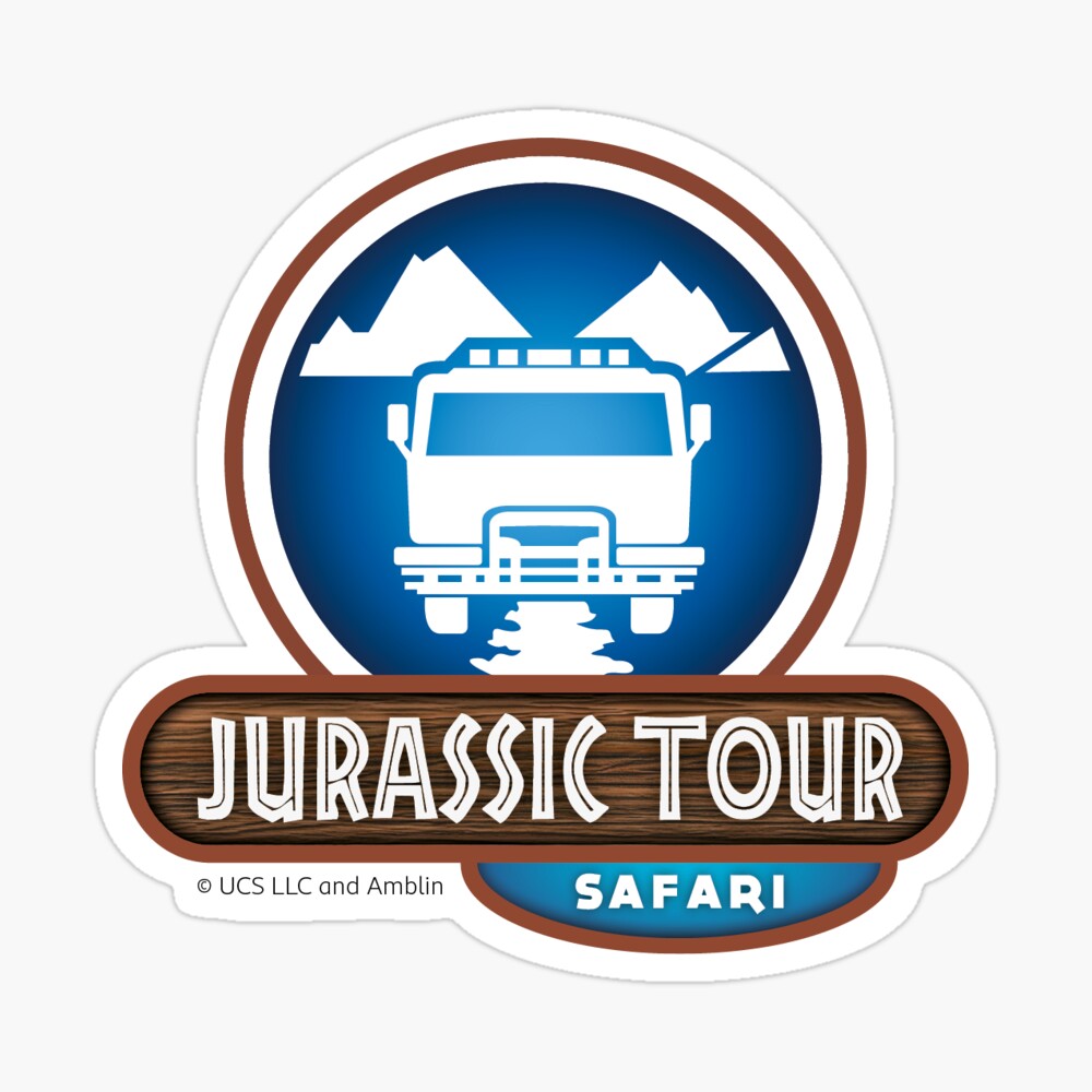 Jurassic World Blue Sticker by Voxis42