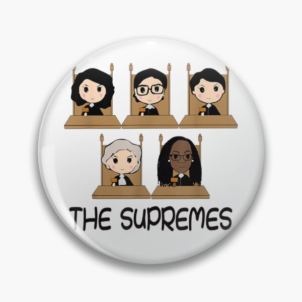 Item preview, THE SUPREMES Ketanji Brown Jackson RBG Sotomayor cute designed and sold by Rosartistshop.