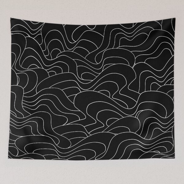 Item preview, Abstract pattern - black and white. designed and sold by K.S ART.