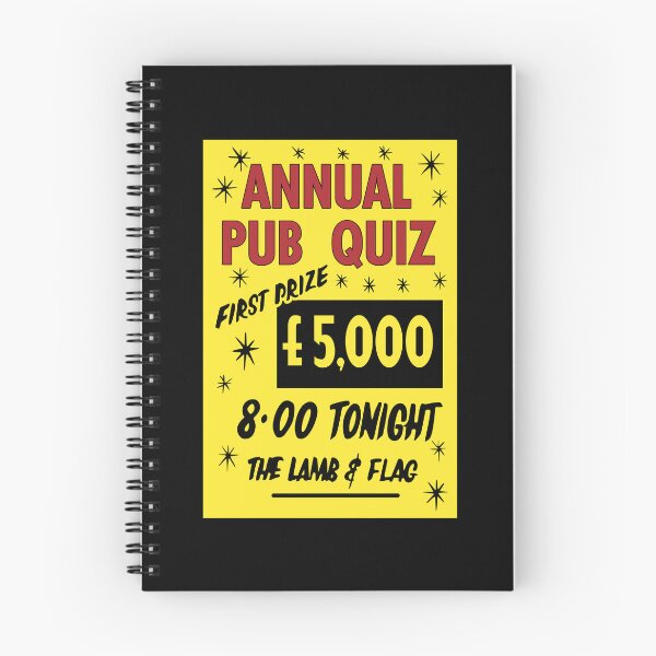 Item preview, Annual Pub Quiz designed and sold by Off the Box.
