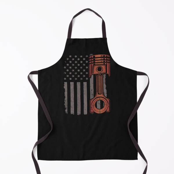 Item preview, Car Enthusiast American Flag Piston from Classic Car Mechanic 4th of July Gift designed and sold by alenaz.
