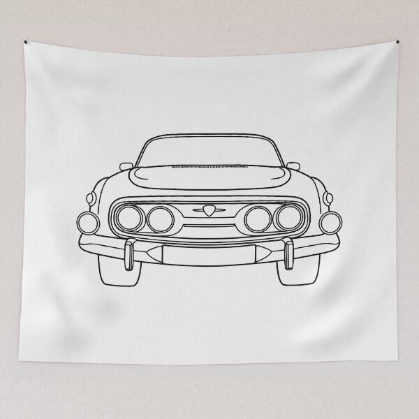 Item preview, Tatra 603 black lines designed and sold by EdimDesign.