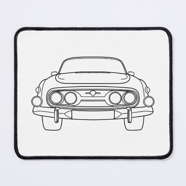 Item preview, Tatra 603 black lines designed and sold by EdimDesign.