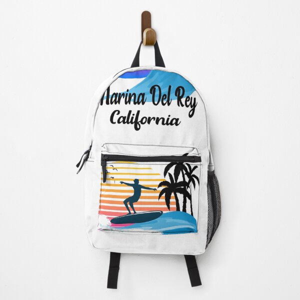 Item preview, Marina Del Rey California Seaside Retro Sunset designed and sold by mountainadora.