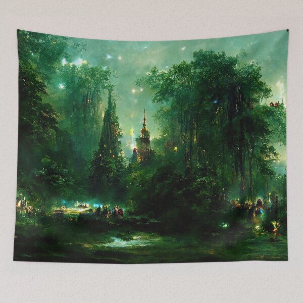 Item preview, Walking into the forest of Elves designed and sold by AM FineArtPrints.
