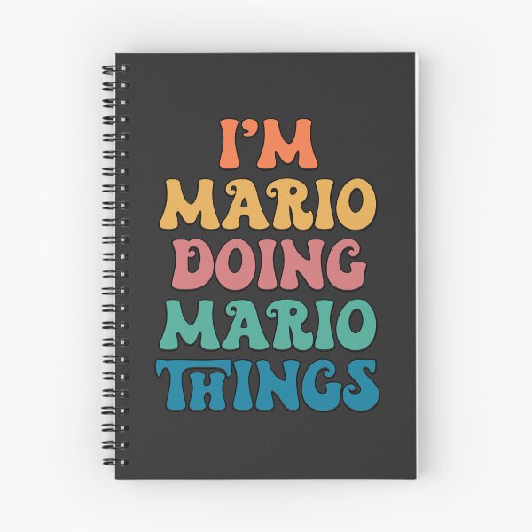 Item preview, Mario Funny Retro First Name designed and sold by Americandude.