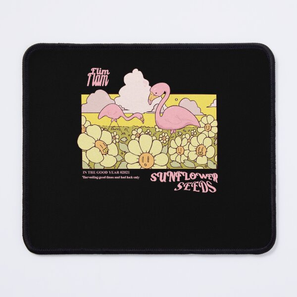Item preview, Flamingo Merch Sunflower Seeds Tee designed and sold by Megan Gaupp.