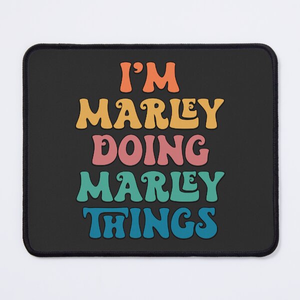 Item preview, Marley Funny Retro First Name designed and sold by Americandude.