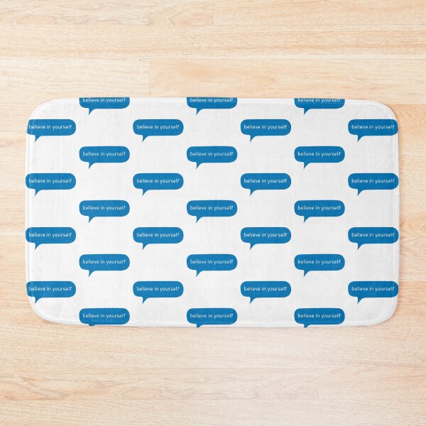 Item preview, Believe in yourself text message designed and sold by Kerry Pritchard.