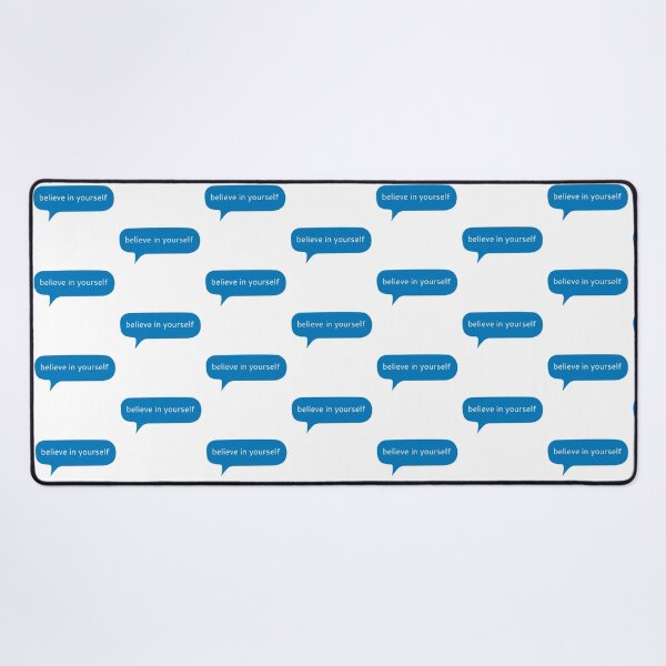 Item preview, Believe in yourself text message designed and sold by Kerry Pritchard.