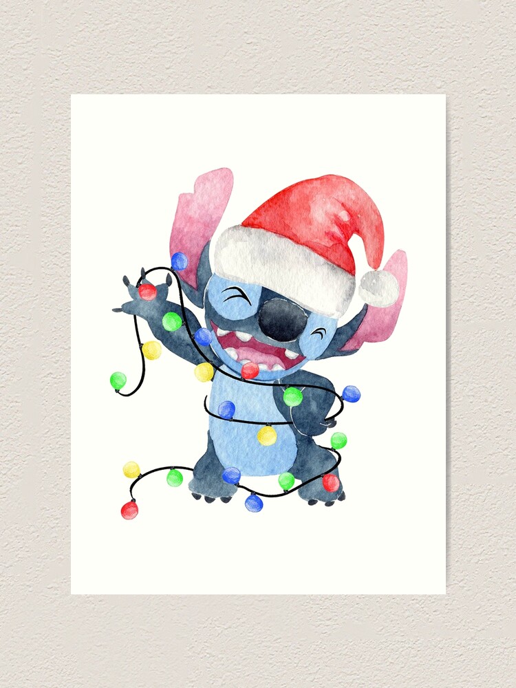 Cute Stitch Art Print