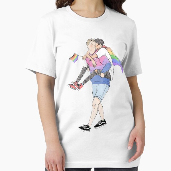 Vista previa del artículo con la obra «nick y charlie», diseñado y vendido por HongCaoo.