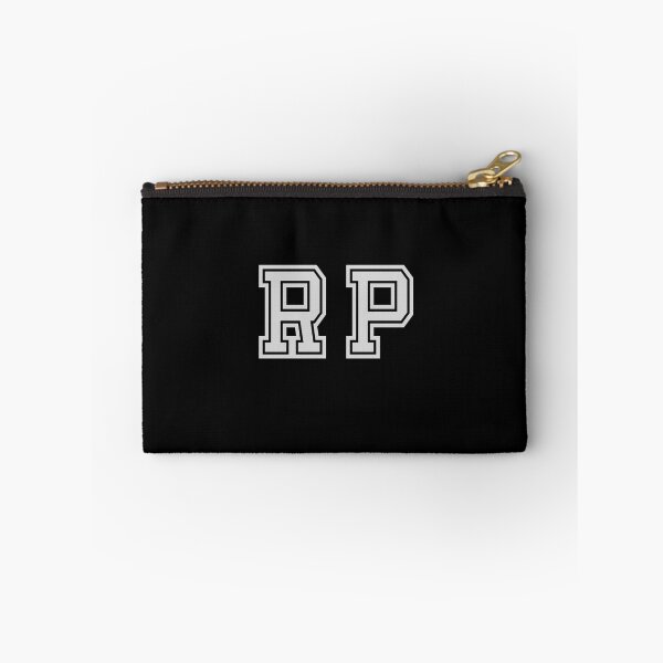 Item preview, R.P. Varsity Initials | Varsity Letters | Black And White | Personalised Gift designed and sold by Avo And Sriracha.