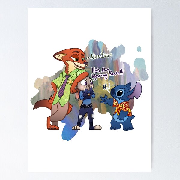 Lilo and Stitch illustration Jigsaw Puzzle for Sale by JakeGoodwin