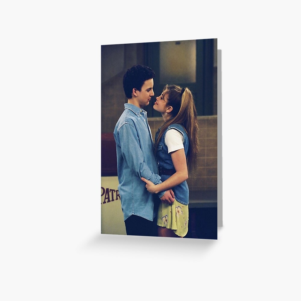 Download Love Cards Paper Party Supplies Boy Meets World Anniversary Card Cory And Topanga Valentine S Day Card